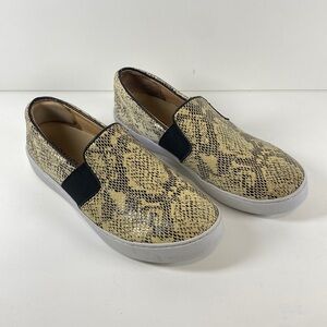 VIONIC Demetra snake skin slip‎ ons loafers